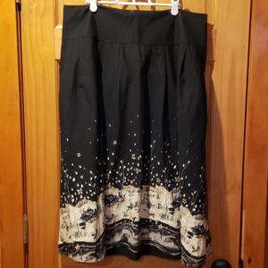 Covington Artsy Landscape Scene skirt